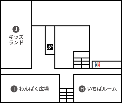市場棟２Fマップ