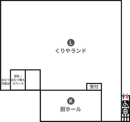 厨スタジアム２Fマップ